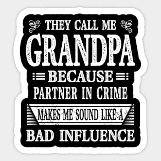 Funny Grandpa Grandfather Sticker